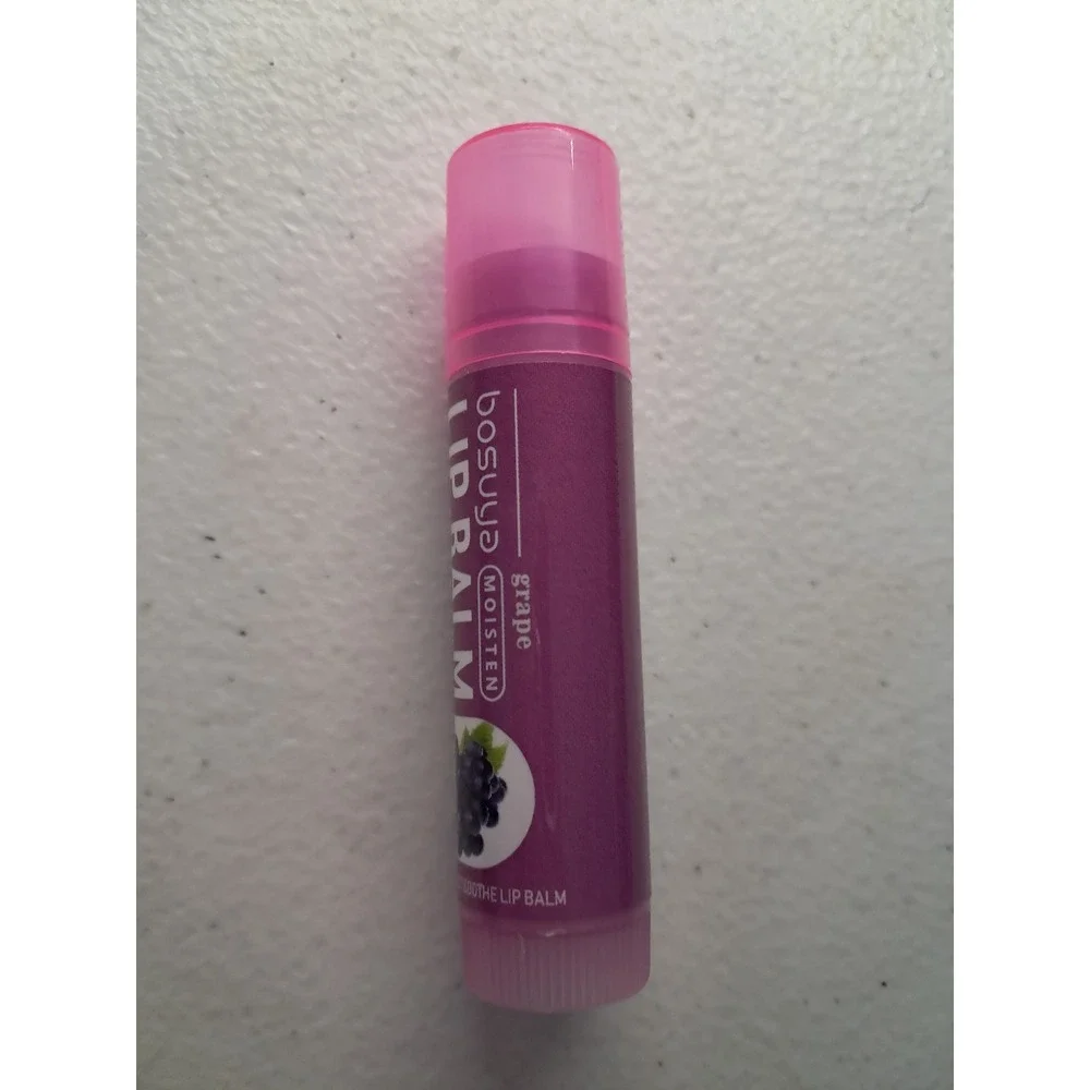 Bosuya Moisten Moisturizing Lip Balm Set 6 Pack Fruit‎ Flavors Vitamin E Honey